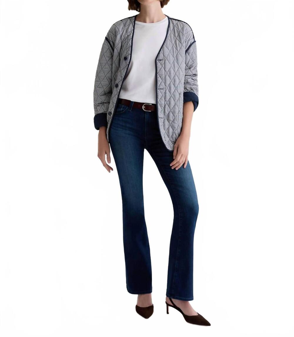 NEW AG JEANS farrah mid-rise bootcut jeans in eplg